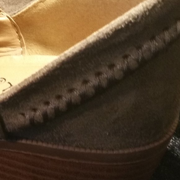 Qupid Womens Rager 24 Pull-on Stacked Heel Booties New never worn !!! - Picture 9 of 13